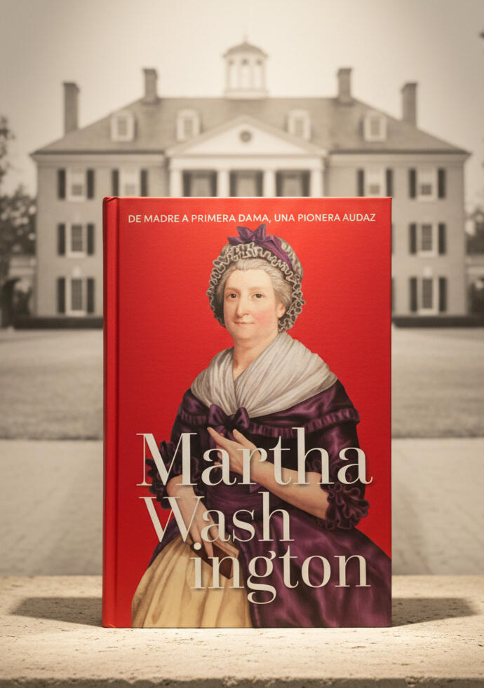Biografía Martha Washington Biografía histórica de Martha Washington escrita por Eva María Marcos